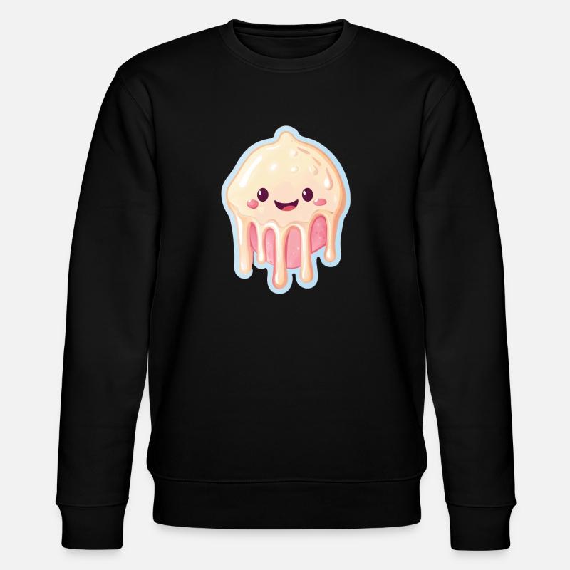 Eiscreme Eis - Stanley/Stella Unisex Bio-Sweatshirt CHANGER  - Schwarz