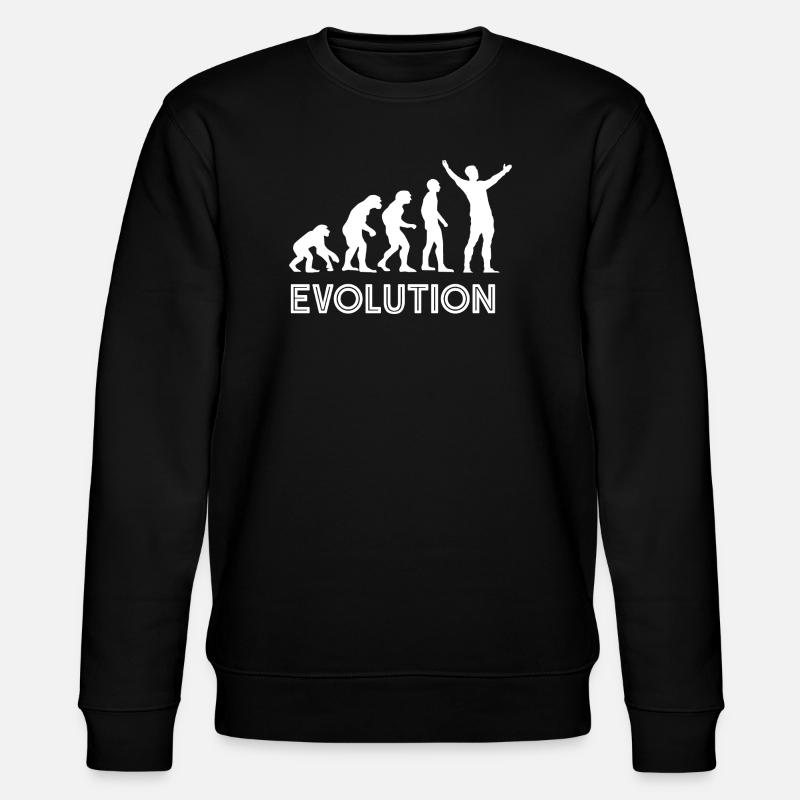 Jude Evolution - Stanley/Stella CHANGER Unisex Organic Sweatshirt - black