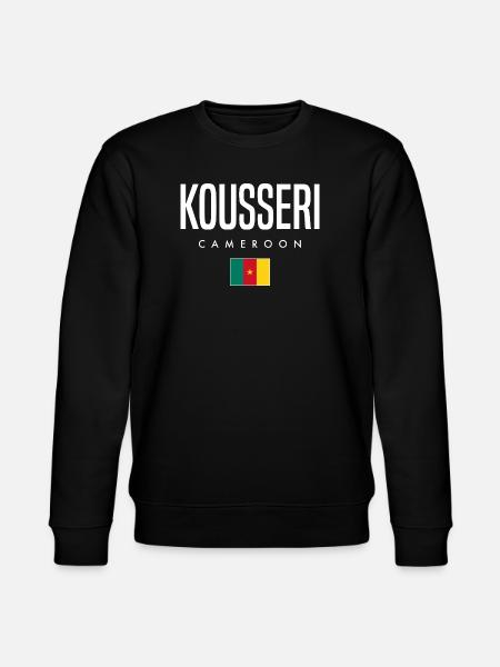 Kousseri Cameroon Cameroonian - Stanley/Stella CHANGER Unisex Organic Sweatshirt - black
