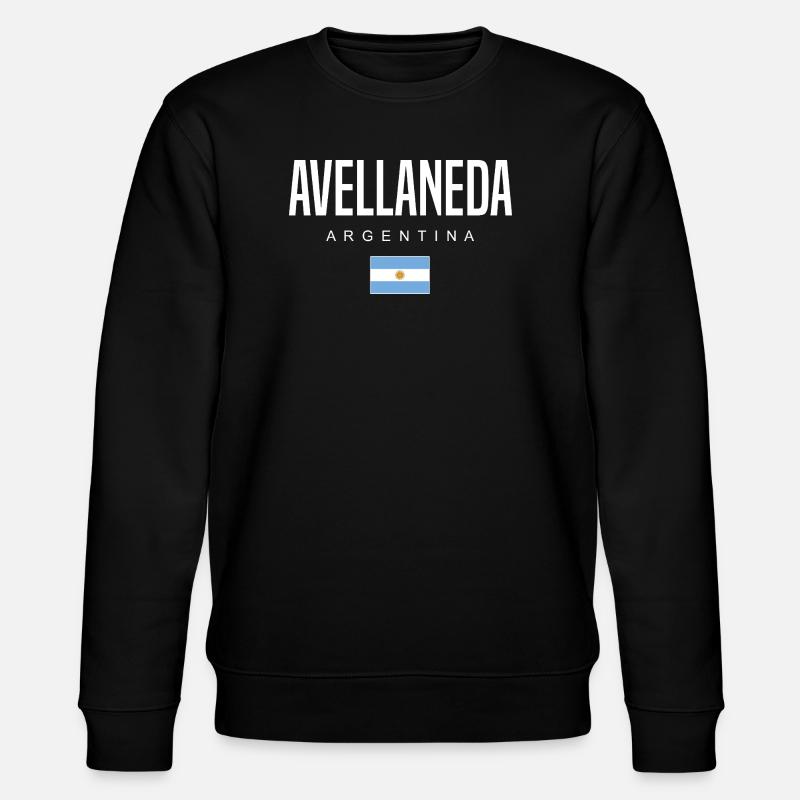 Avellaneda Argentinien Argentinier - Stanley/Stella Unisex Bio-Sweatshirt CHANGER  - Schwarz