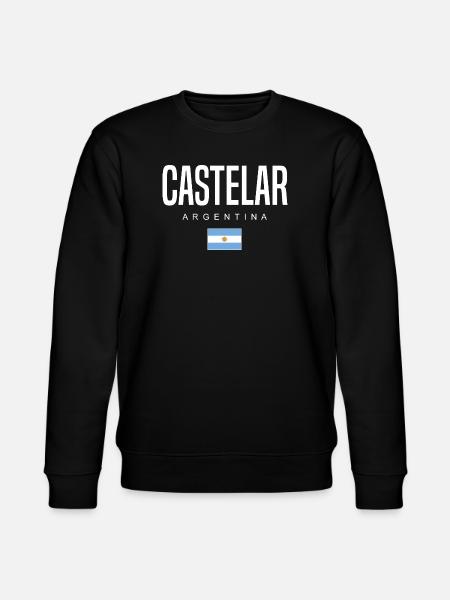 Castelar Argentina Argentinian - Stanley/Stella CHANGER Unisex Organic Sweatshirt - black