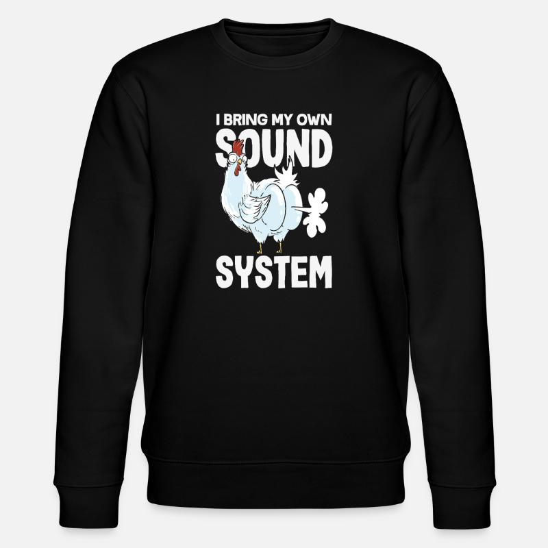 Pet public drôle et inapproprié - Sweat bio CHANGER Stanley/Stella Unisexe - noir