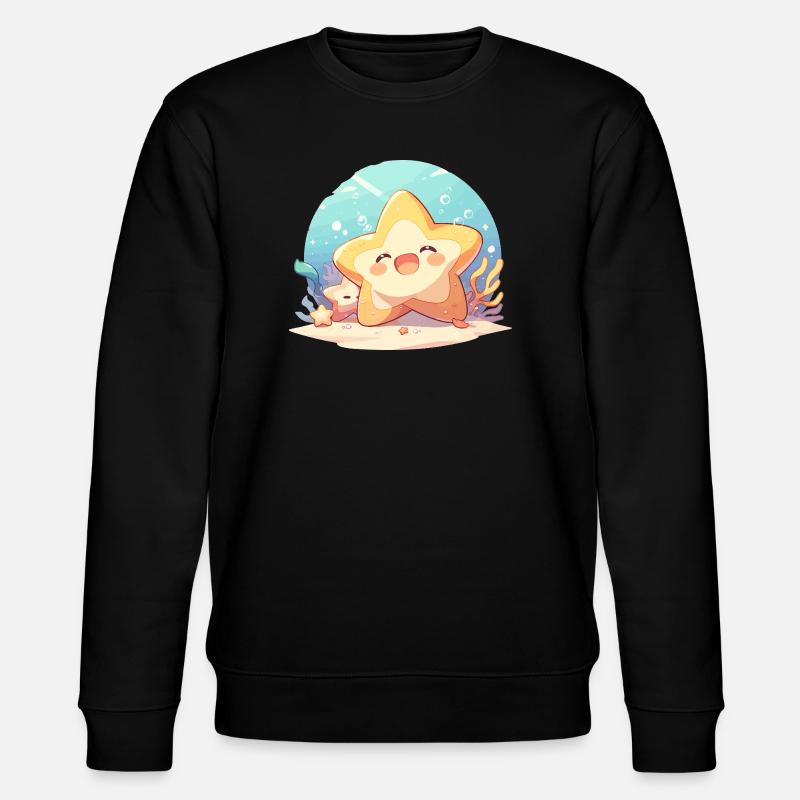 Starfish Starfish - Stanley/Stella CHANGER Unisex Organic Sweatshirt - black