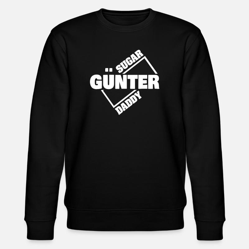 Sugar Daddy Guenter - Stanley/Stella CHANGER Unisex Organic Sweatshirt - black