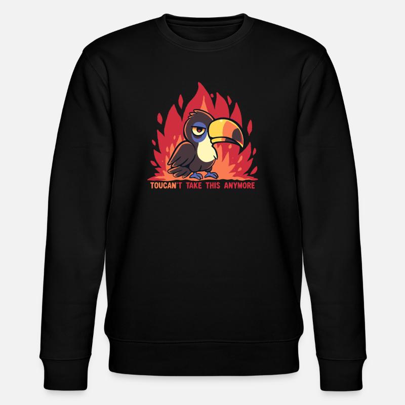 Toucan ne supporte plus ça. - Sweat bio CHANGER Stanley/Stella Unisexe - noir