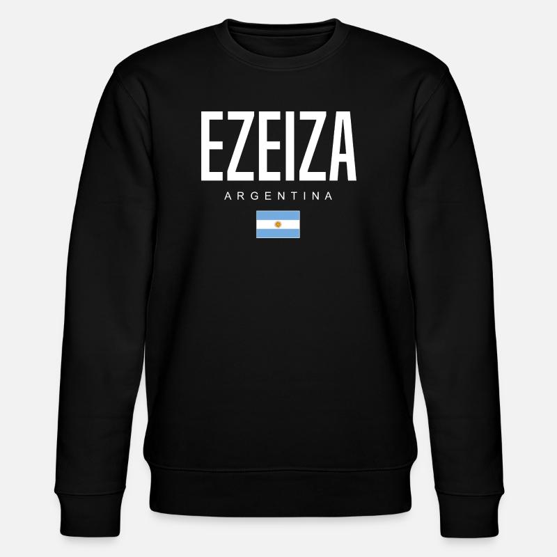 Ezeiza Argentine Argentin - Sweat bio CHANGER Stanley/Stella Unisexe - noir