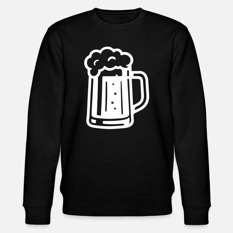 Icône en verre de bière - Sweat bio CHANGER Stanley/Stella Unisexe - noir