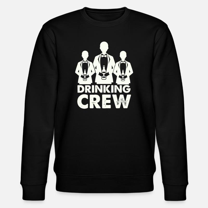 drinking_crew_01- - Sweat bio CHANGER Stanley/Stella Unisexe - noir