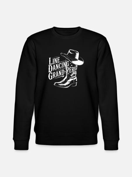 Grandpa Dance Line - Stanley/Stella CHANGER Unisex Organic Sweatshirt - black