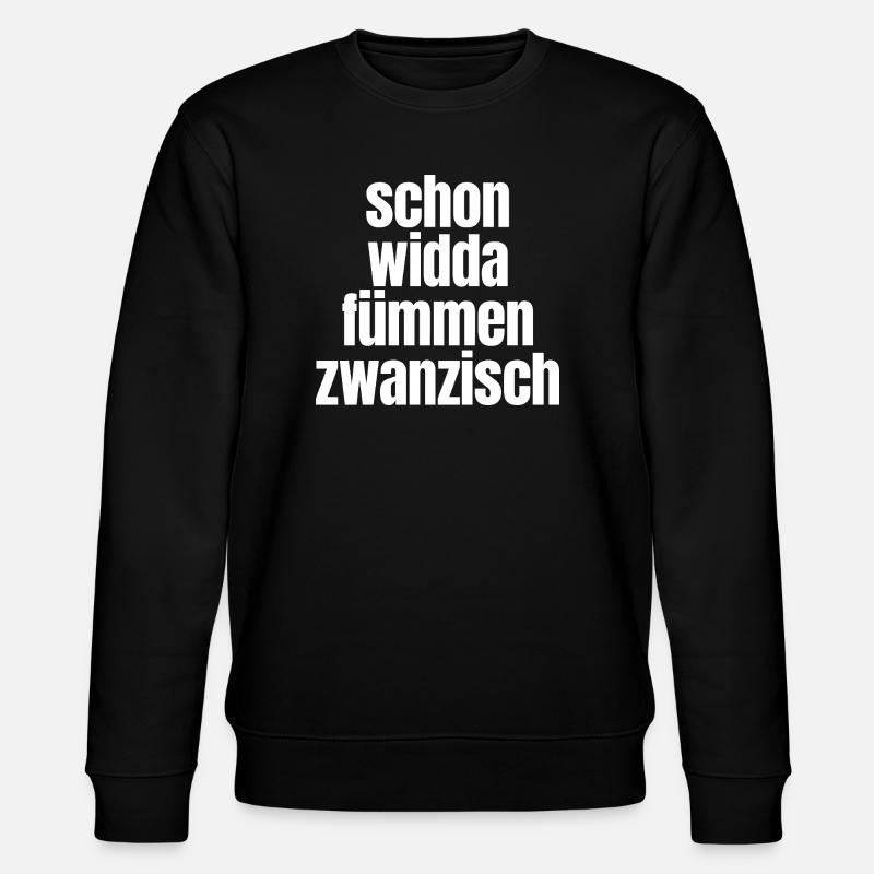 Already Widda Fümmen Zwanzisch 50th birthday - Stanley/Stella CHANGER Unisex Organic Sweatshirt - black