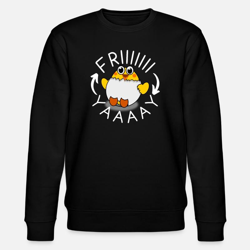 Friday - Stanley/Stella CHANGER Unisex Organic Sweatshirt - black