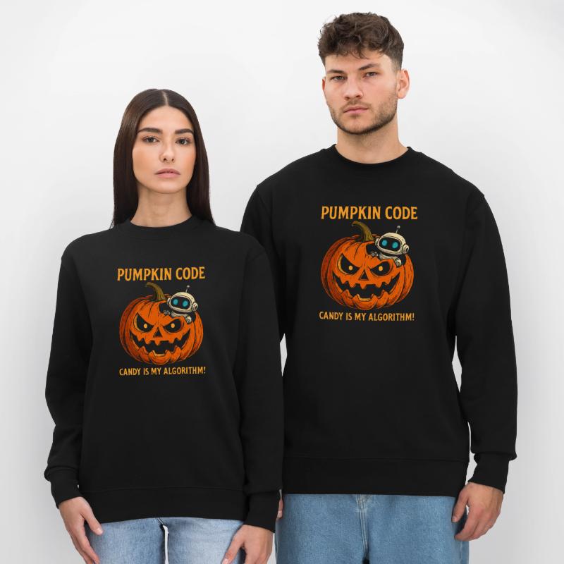 Pumpkin Code : Candy est mon algorithme ! Sweat bio CHANGER Stanley/Stella Unisexe