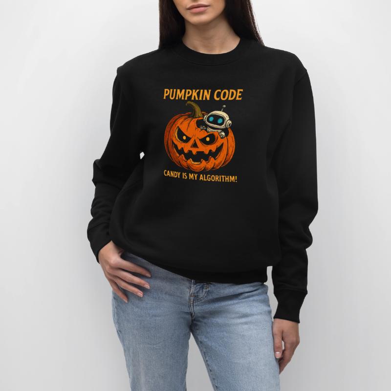 Pumpkin Code : Candy est mon algorithme ! Sweat bio CHANGER Stanley/Stella Unisexe