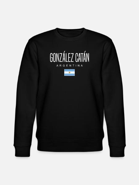 González Catán Argentina Argentinian - Stanley/Stella CHANGER Unisex Organic Sweatshirt - black