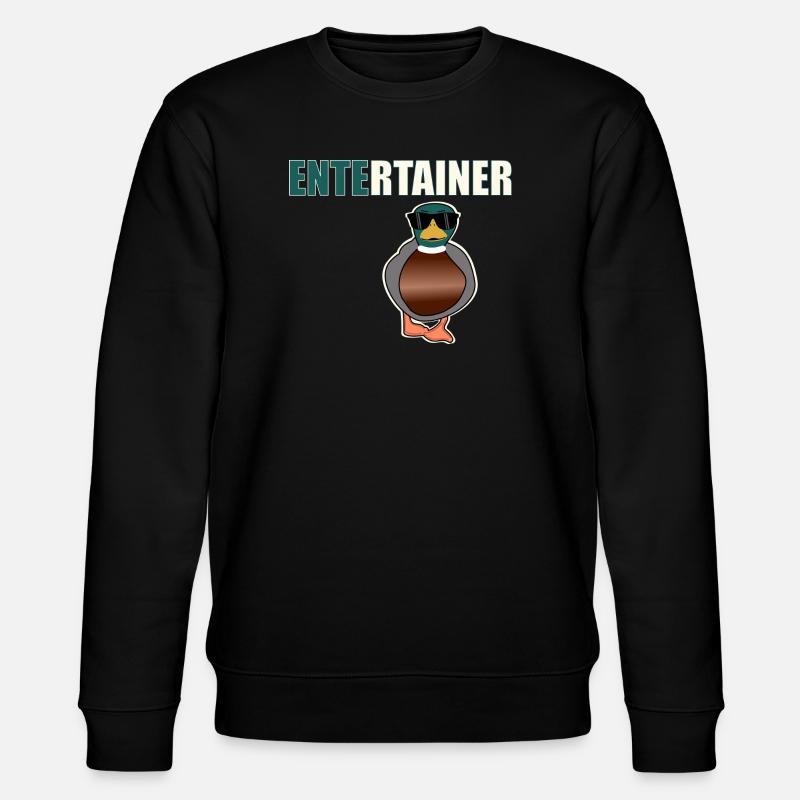 Canard amuseur - Sweat bio CHANGER Stanley/Stella Unisexe - noir