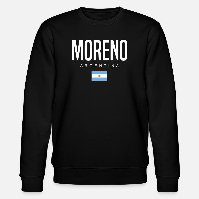 Moreno Argentinien Argentinier - Stanley/Stella Unisex Bio-Sweatshirt CHANGER - Schwarz