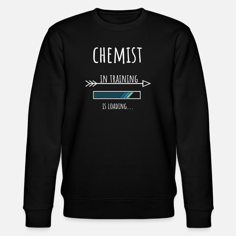 Chemist Gift Profession Training Chemist - Stanley/Stella CHANGER Unisex Organic Sweatshirt - black