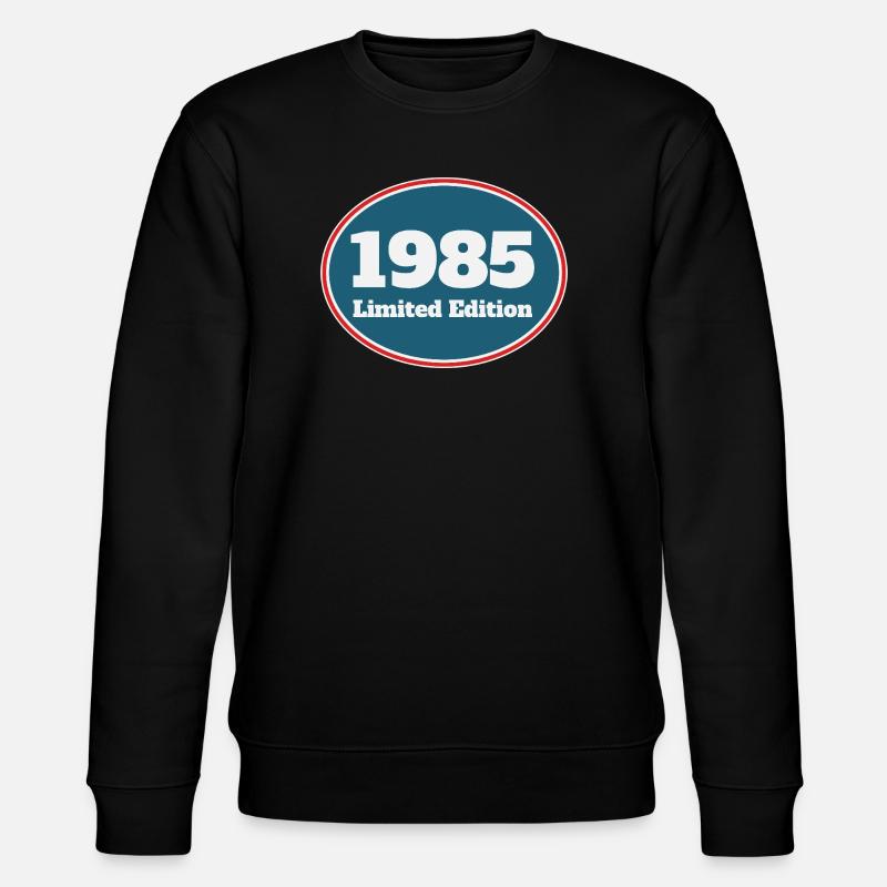 Limited Edition 1985  - Stanley/Stella Unisex Bio-Sweatshirt CHANGER  - Schwarz