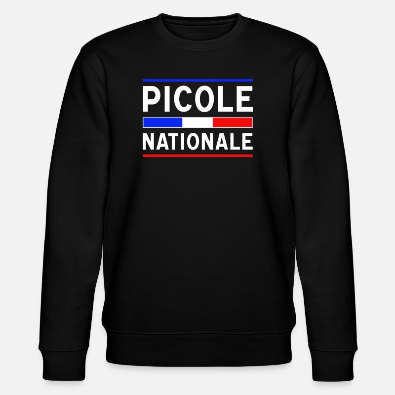 Picole Nationale nouveau design - Sweat bio CHANGER Stanley/Stella Unisexe - noir