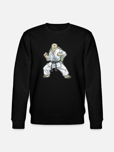 Turtle Karate Martial Arts - Stanley/Stella CHANGER Unisex Organic Sweatshirt - black