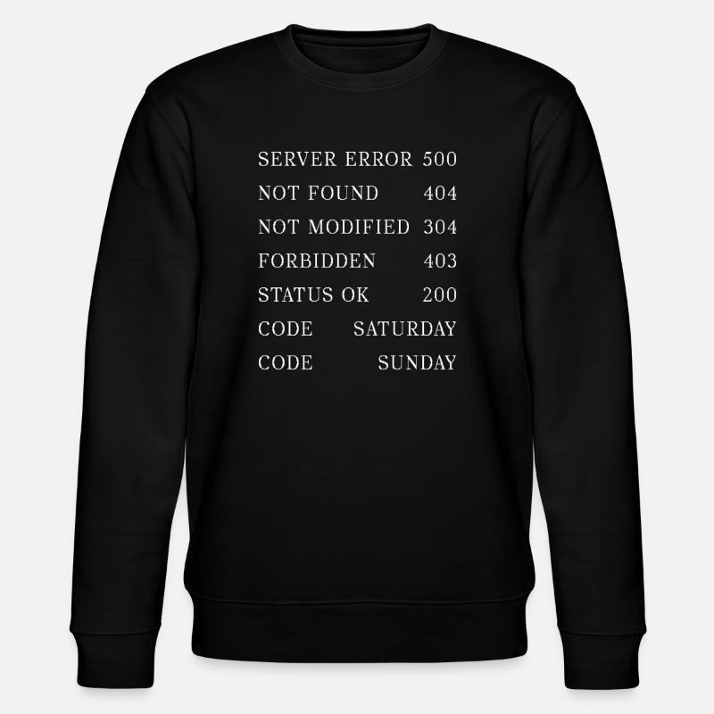 Codes IT en semaine - Sweat bio CHANGER Stanley/Stella Unisexe - noir