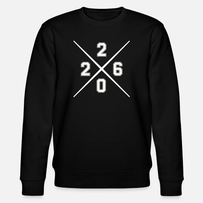 2026 - Stanley/Stella Unisex Bio-Sweatshirt CHANGER  - Schwarz