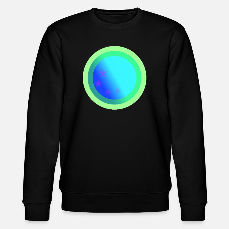 Conception de constellations bleues célestes - Sweat bio CHANGER Stanley/Stella Unisexe - noir