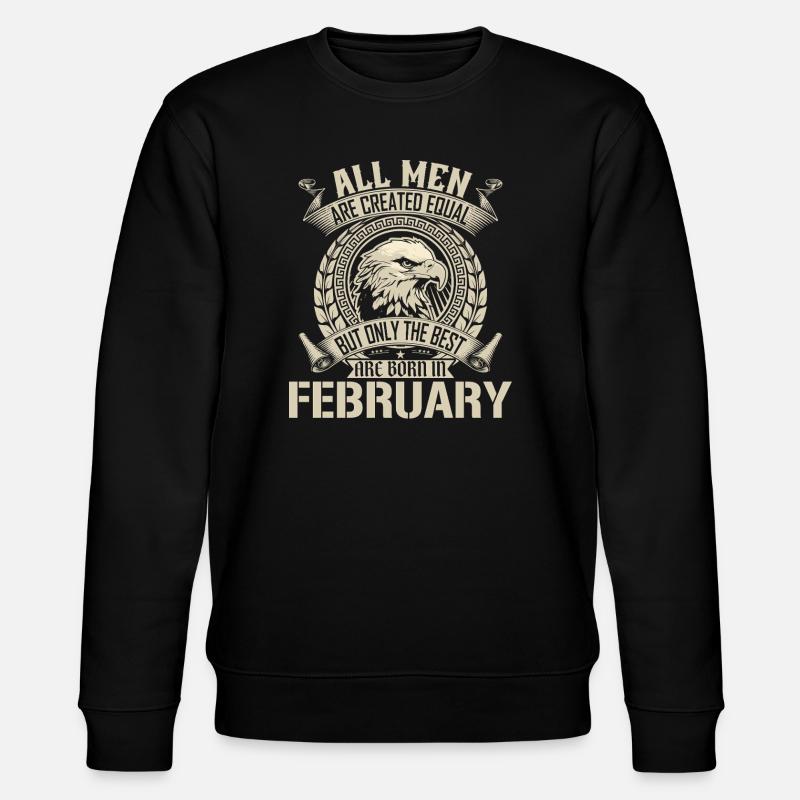 Erklärung der Eagle Unity vom Februar - Stanley/Stella Unisex Bio-Sweatshirt CHANGER  - Schwarz
