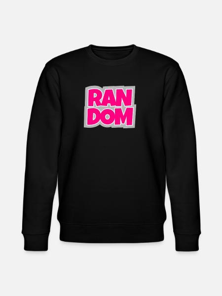 Random - chaotic and absolutely trendy. - Stanley/Stella CHANGER Unisex Organic Sweatshirt - black