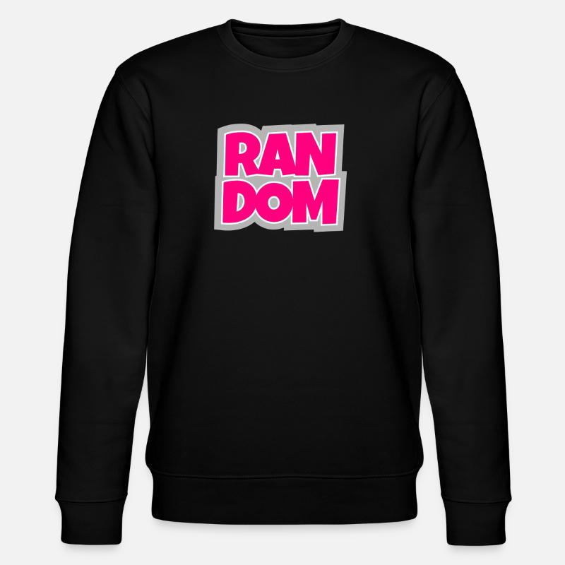 Random - chaotisch und absolut trendy. - Stanley/Stella Unisex Bio-Sweatshirt CHANGER  - Schwarz