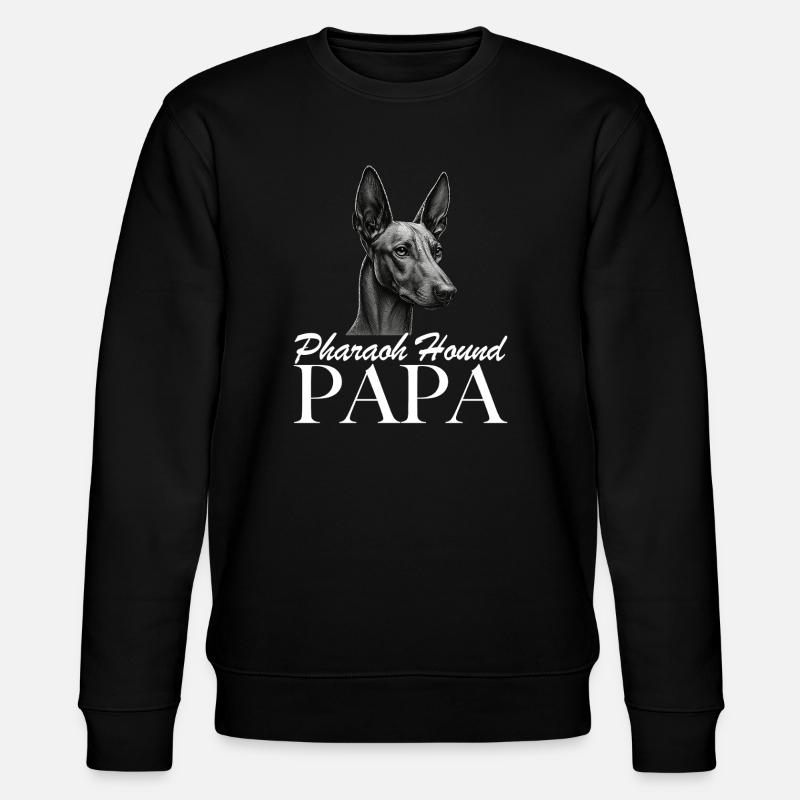 Papa chien pharaon - Sweat bio CHANGER Stanley/Stella Unisexe - noir
