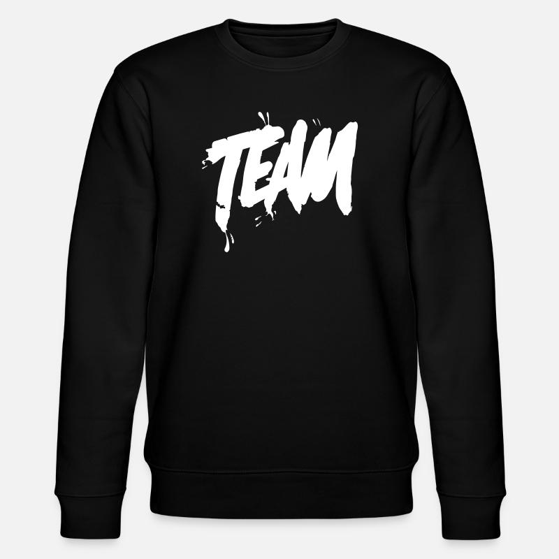 Lettrage d’équipe - Sweat bio CHANGER Stanley/Stella Unisexe - noir