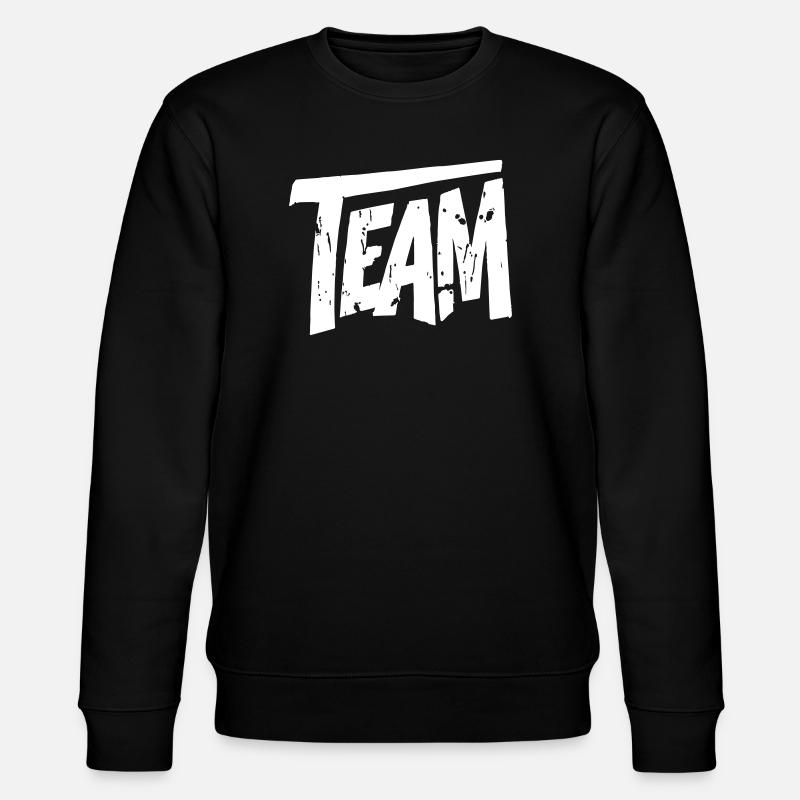 Team Graffiti - Stanley/Stella Unisex Bio-Sweatshirt CHANGER  - Schwarz