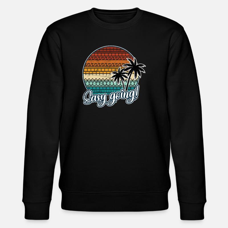 FUCK THIS SHIT versteckte Sarkasmus Botschaft - Stanley/Stella Unisex Bio-Sweatshirt CHANGER  - Schwarz