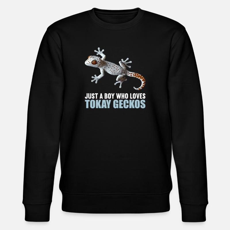 Tokay Geckos Tokay Gecko - Sweat bio CHANGER Stanley/Stella Unisexe - noir