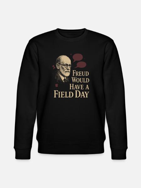 Future psychologist diagnose me - Stanley/Stella CHANGER Unisex Organic Sweatshirt - black