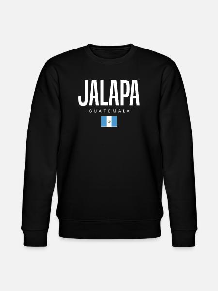 Jalapa Guatemala Guatemalteken - Stanley/Stella CHANGER Unisex Organic Sweatshirt - black