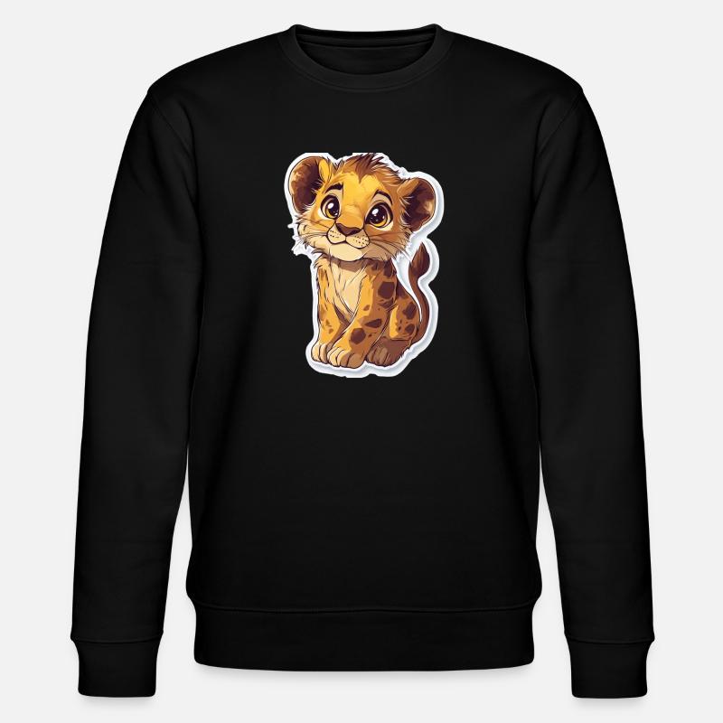 Lion - Sweat bio CHANGER Stanley/Stella Unisexe - noir