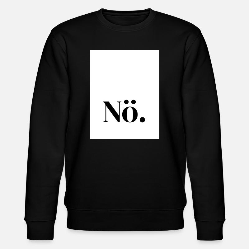 Conception Nö._Minimalistisches - Sweat bio CHANGER Stanley/Stella Unisexe - noir