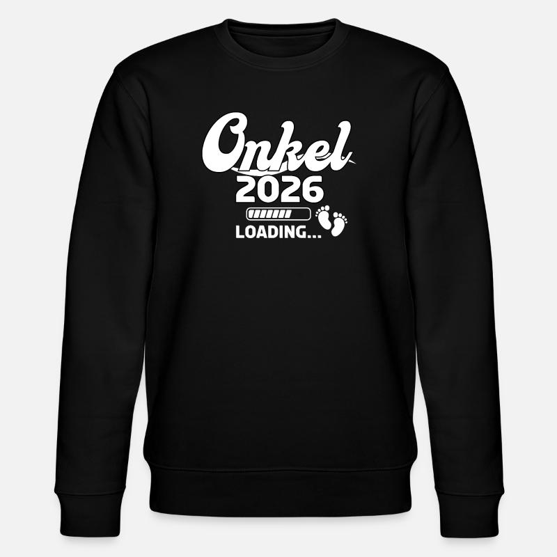 Uncle 2026 Loading Design - Stanley/Stella CHANGER Unisex Organic Sweatshirt - black