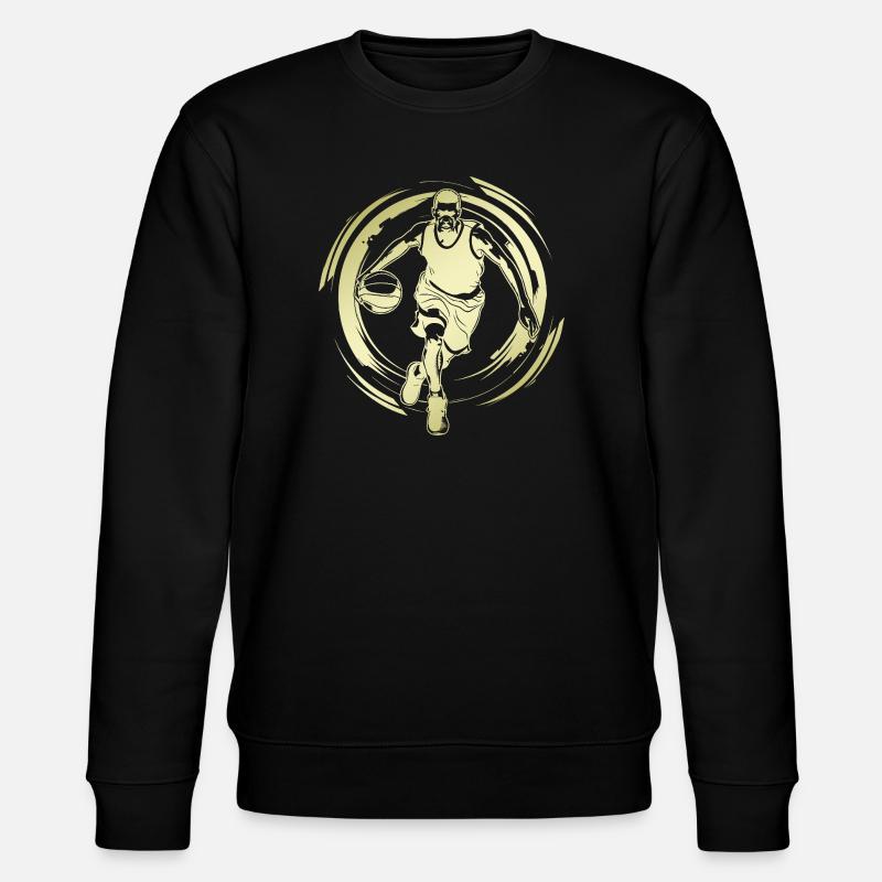 Basketteur Basketteur Basketteur Silhouette - Sweat bio CHANGER Stanley/Stella Unisexe - noir
