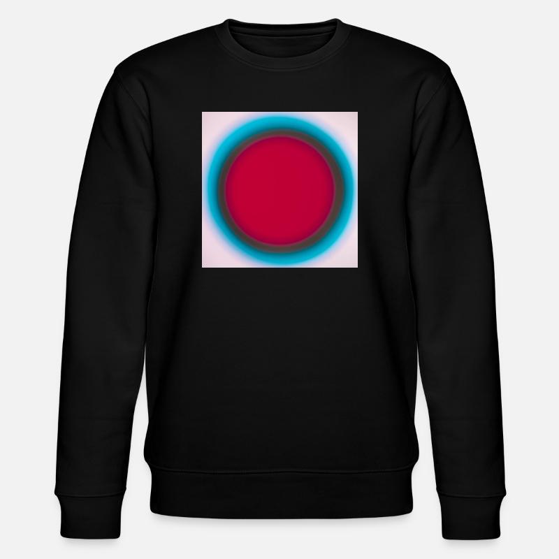 Cercle Rouge Dans Un Anneau Bleu - Sweat bio CHANGER Stanley/Stella Unisexe - noir