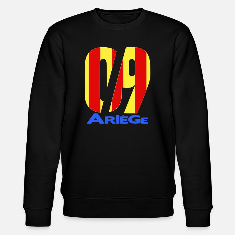 09 Ariège - Stanley/Stella CHANGER Unisex Organic Sweatshirt - black