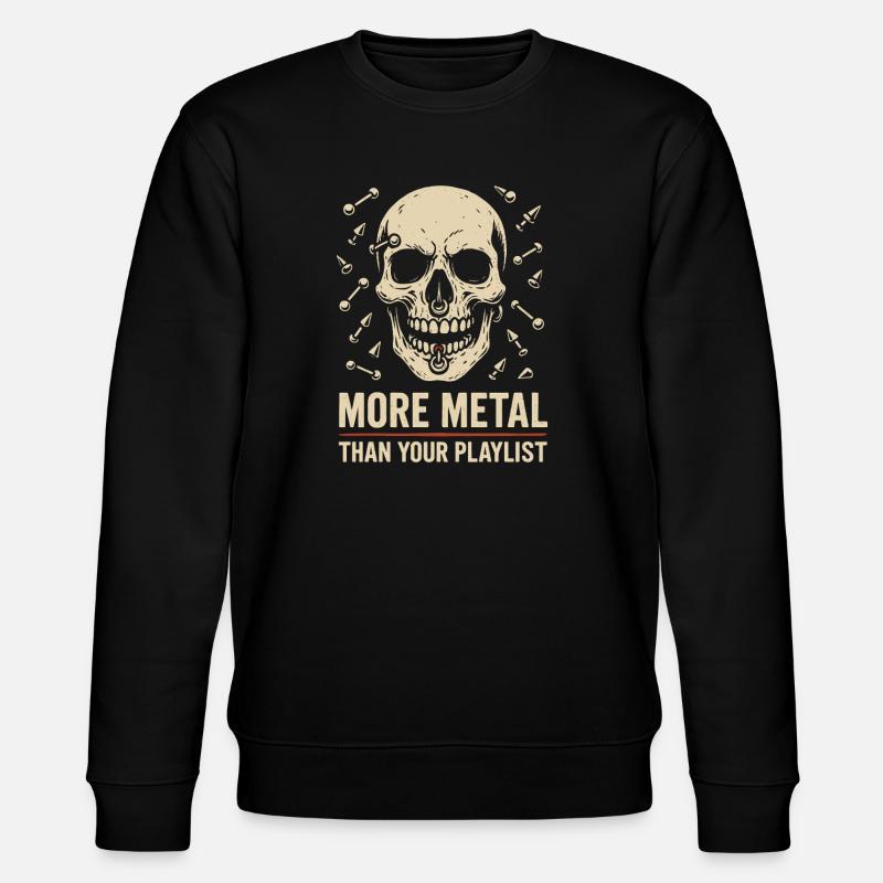 Piercing Addict Body Mod Enthusiast - Stanley/Stella CHANGER Unisex Organic Sweatshirt - black