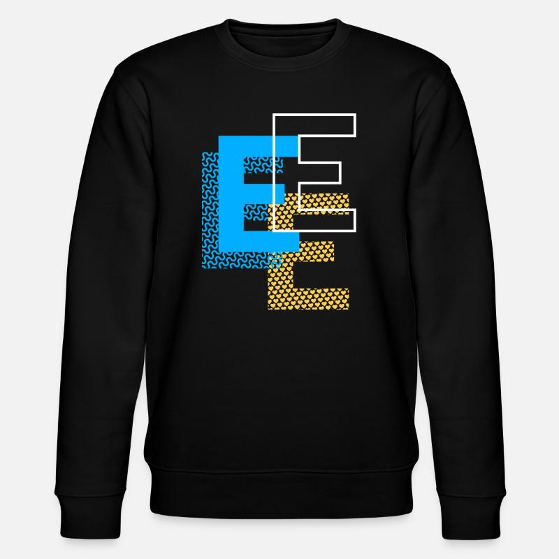 E Design - Stanley/Stella CHANGER Unisex Organic Sweatshirt - black