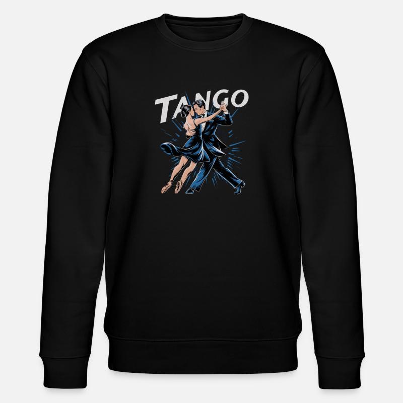 Tango Passion Couple Dance Argentine Tango - Stanley/Stella CHANGER Unisex Organic Sweatshirt - black