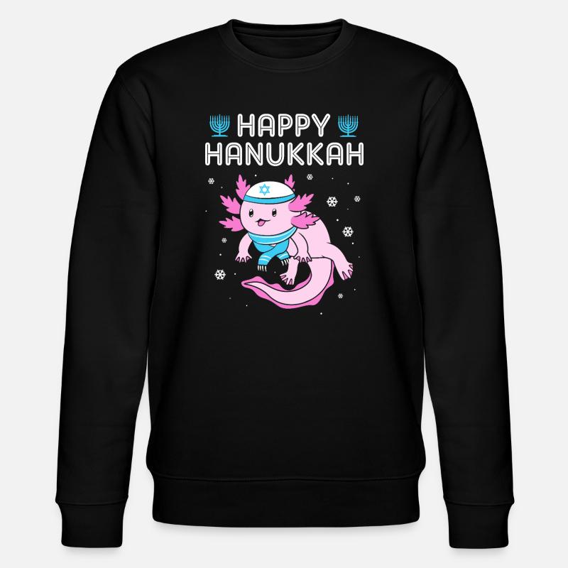 Hanoukka Hanoukka Hanoukka - Sweat bio CHANGER Stanley/Stella Unisexe - noir