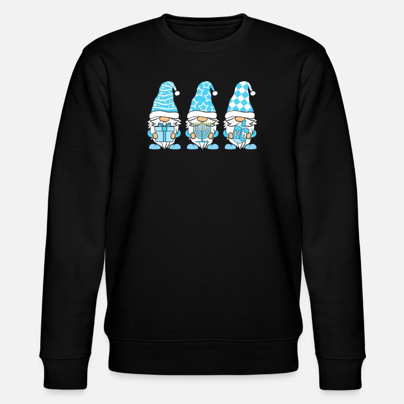 Chanukkah Hanukah Hanukkah Chai - Stanley/Stella Unisex Bio-Sweatshirt CHANGER  - Schwarz