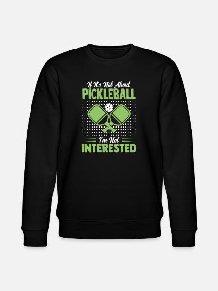 Pickleball Team Paddle Ball Player Gift - Stanley/Stella CHANGER Unisex Organic Sweatshirt - black