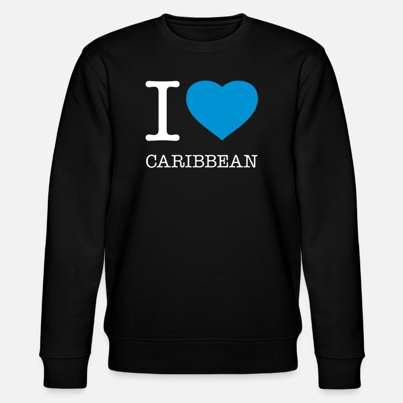 J’adore Caribbean Karibik - Sweat bio CHANGER Stanley/Stella Unisexe - noir